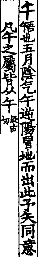 說文解字(大徐本) 午部．卷一四下．頁8．右