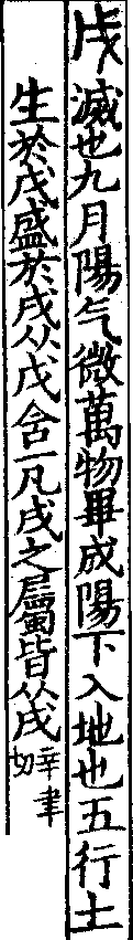說文解字(大徐本) 戌部．卷一四下．頁末．右