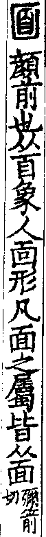 說文解字(大徐本) 面部．卷九上．頁3．右