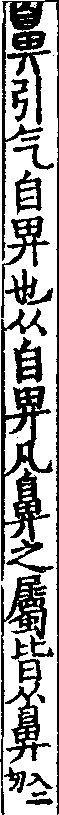 說文解字(大徐本) 鼻部．卷四上．頁4．右