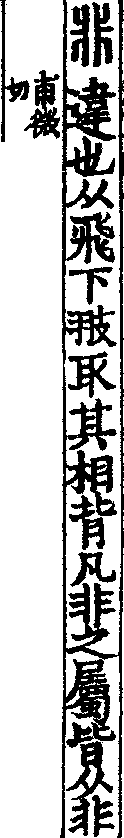 說文解字(大徐本) 非部．卷一一下．頁7．右
