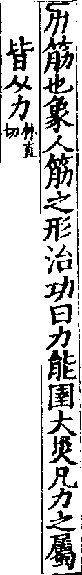 說文解字(大徐本) 力部．卷一三下．頁7．左