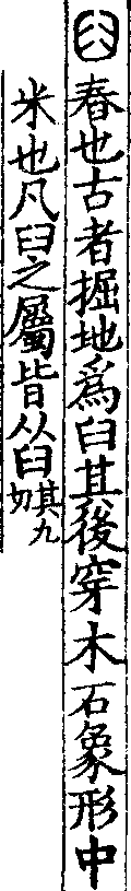 說文解字(大徐本) 臼部．卷七上．頁10．左