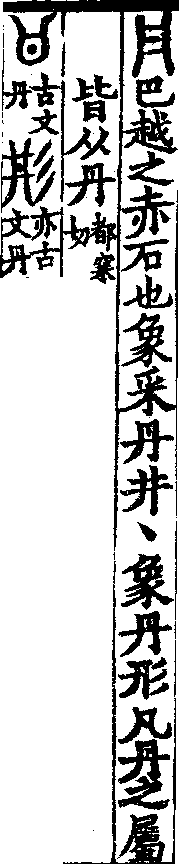 說文解字(大徐本) 丹部．卷五下．頁1．右