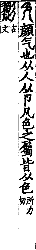 說文解字(大徐本) 色部．卷九上．頁6．右