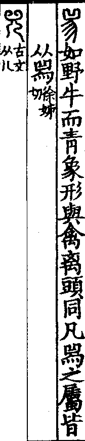 說文解字(大徐本) 𤉡部．卷九下．頁7．左