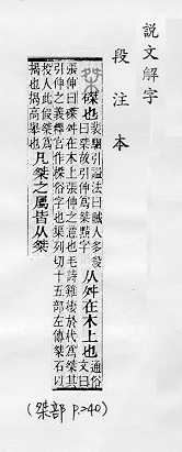 說文解字(段注本) 