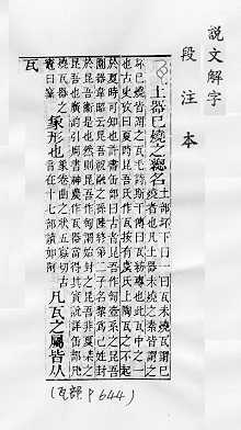 說文解字(段注本) 