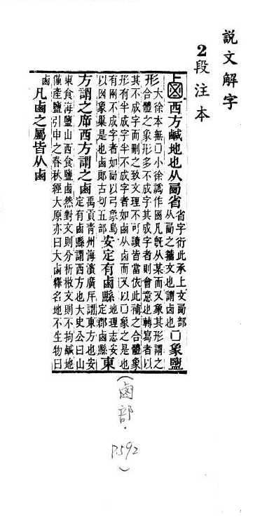 說文解字(段注本) 