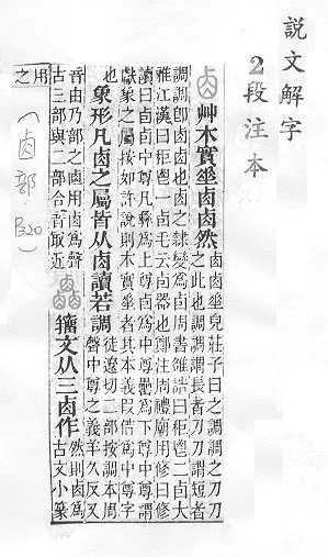 說文解字(段注本) 