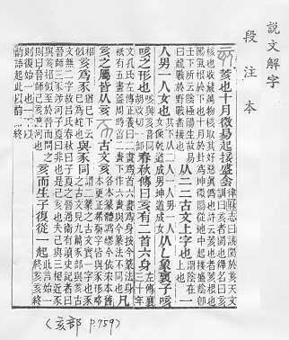 說文解字(段注本) 