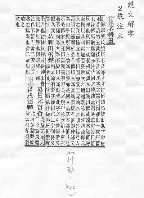 說文解字(段注本)