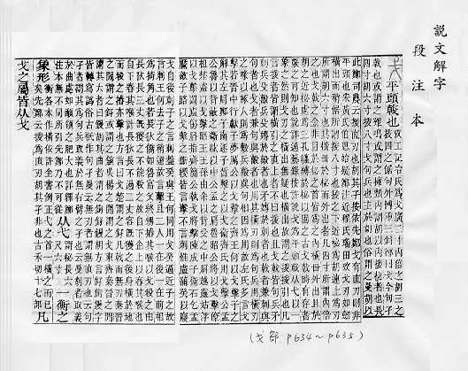 說文解字(段注本)